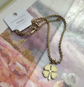 Kette Kleeblatt Gold
