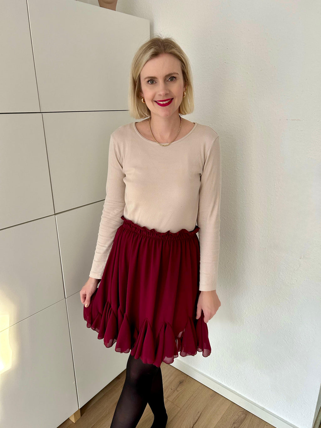 Rock Volants Weinrot