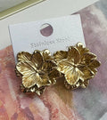 Ohrstecker Flower Gold