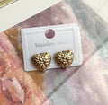 Ohrstecker Herzchen Gold